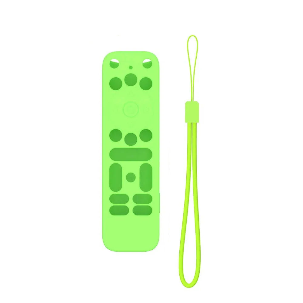 Silicone Remote Cover with Lanyard for Onn 4K Plus/Pro Remote Control Case Richie's Green