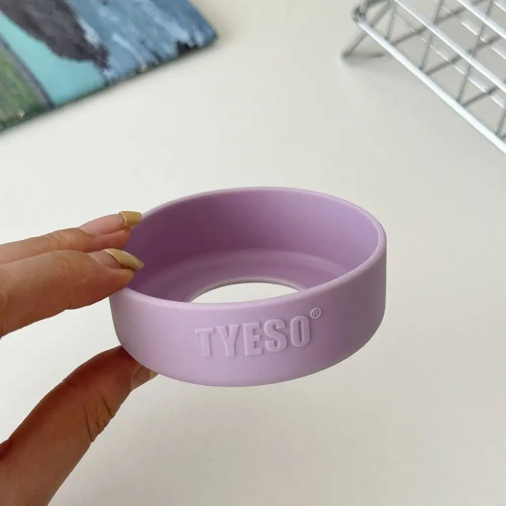 Silicone Anti-Slip Bottle Bottom Sleeve Cover 71–77mm Tyeso Bottle Bottom Sleeve Richie's purple