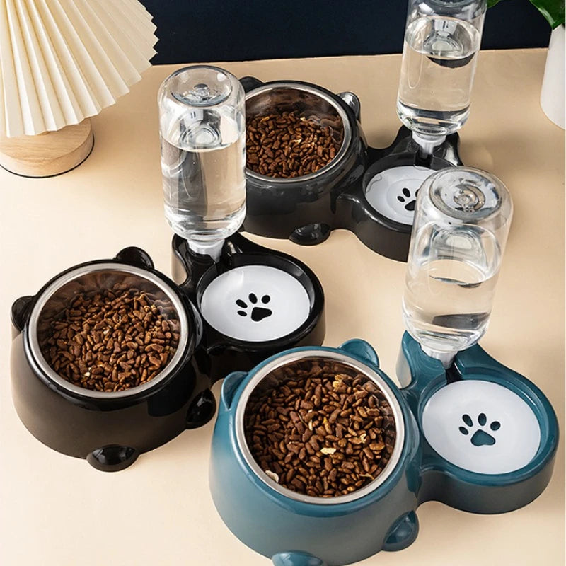 Automatic Gravity Pet Feeder & Water Dispenser – No Power Gravity Pet Feeder Richie's