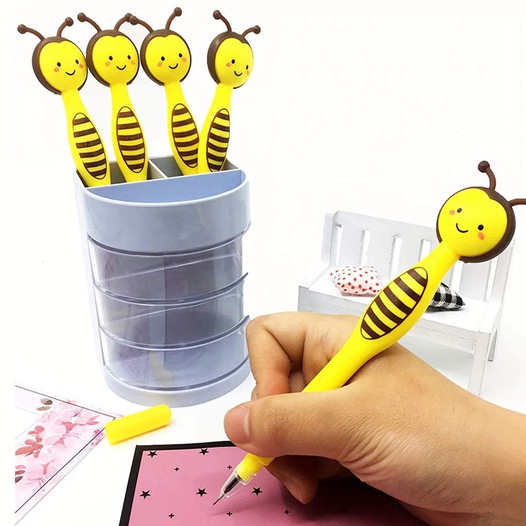 Cute Bee Gel Pens Black Ink 0.5mm – Party Favors & School Novelty Gel Pens Richie's