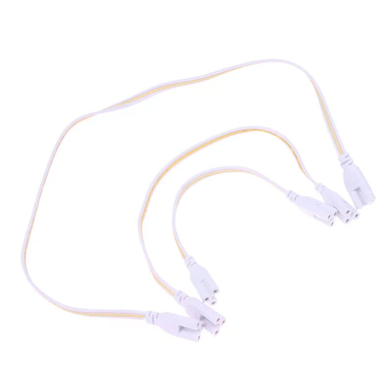 5-Pack T4/T5/T8 LED Tube 3-Pin Extension Connector Cable LED Tube Connector Cable Richie's