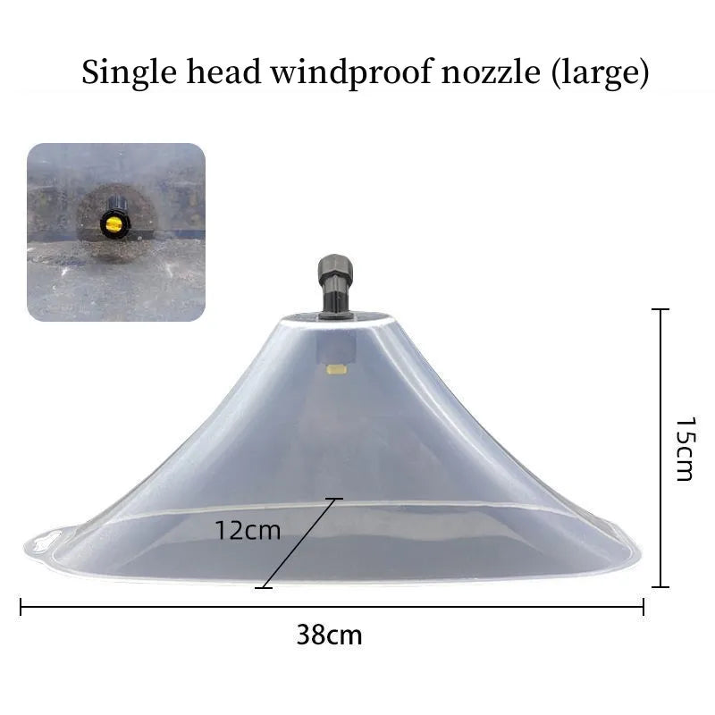 Windproof Fan-Type Sprayer Nozzle Cover – Garden & Farm Sprayer Nozzle Cover Richie's Single L