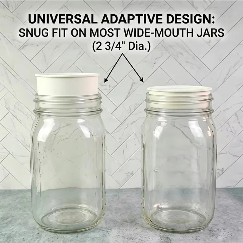 Plastic Seed Sprouting Trays for Wide Mouth Jars | 2/4 Pack Sprouting Tray Kit Richie's