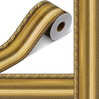 Gold Bulletin Board Border Sticker 10m Self-Adhesive Trim Decorative Border Trim Richie's ZC90 1roll