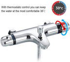 Brass Thermostatic Shower Faucet Concealed Mixing Valve Chrome Thermostatic Shower Faucet Richie's