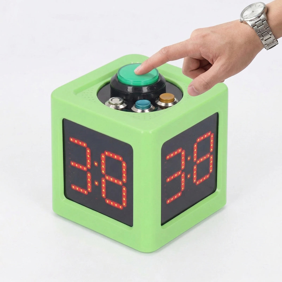 APWIKOGER 4-Sided Digital Cube Countdown Timer – Poker Chess Digital Cube Timer Richie's
