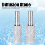 2-Pack 0.5 Micron Stainless Steel Aeration & Carbonation Stone Brewing Diffusion Stone Richie's
