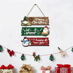 2D Flat Christmas Ornament Set – Santa, Snowman & Reindeer Christmas Ornament Set Richie's