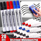 Colorful Erasable Whiteboard Markers 10-Pack | Smooth Writing Whiteboard Markers Richie's
