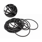 5-Pack Black FKM O-Ring Seals CS 2–5mm OD 5–115mm | Ouling Rubber O-Ring Seals Richie's