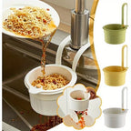 Self-Cleaning Push Sink Strainer Basket with Removable Bottom Sink Strainer Basket Richie's