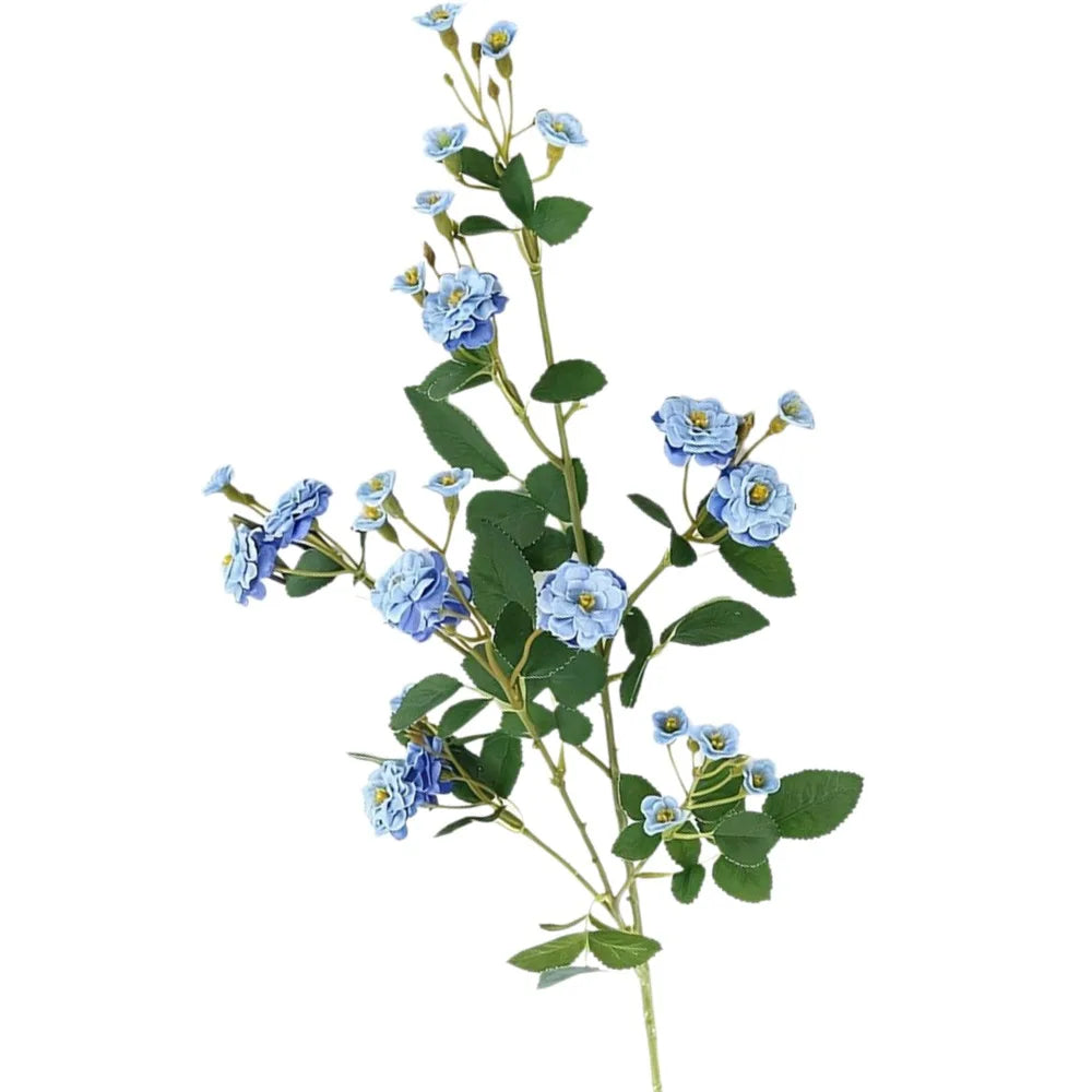 Silk Daisy Artificial Flowers 75cm – DIY Wreath & Home Decor Artificial Silk Flowers Richie's Blue