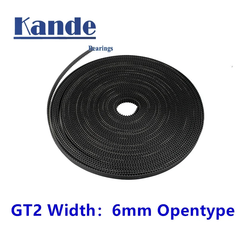 GT2 Open Timing Belt 6mm – 3D Printer & CNC Machine Timing Belt Richie's 20 meters PU steel