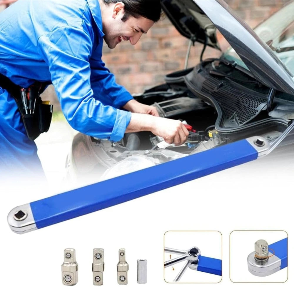 Offset Extension Wrench | Tight Reach Square Drive Adapter Set Extension Wrench Richie's