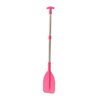 Telescoping Aluminum Kayak Canoe Paddle – Adjustable Length Kayak Canoe Paddle Richie's Pink