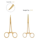 Stainless Steel Straight Hemostat Clamp for Pet Grooming Pet Grooming Clamp Richie's Gold 1Pcs Straight Head