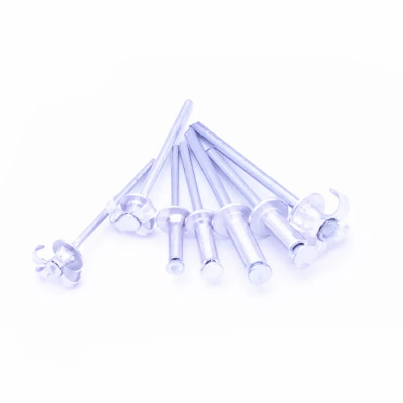50pcs Aluminum Pop Rivets M3.2 M4 M5 Self-Plugging Cap Screws Aluminum Pop Rivets Richie's