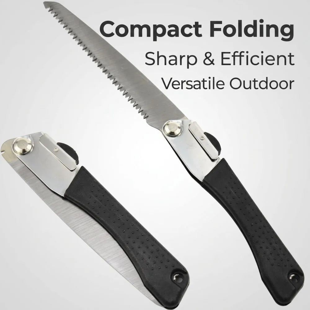 TOTNEND Folding Hand Saw – Portable Camping Wood Cutting Tool Folding Hand Saw Richie's