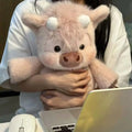 45cm Highland Cow Plush Toy – Soft Stuffed Animal for Kids Stuffed Animal Plush Richie's Pink