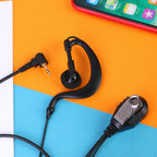 3.5mm 1-Pin Walkie Talkie Earpiece Headset PTT Mic – Motorola YAESU Radio Earpiece Headset Richie's