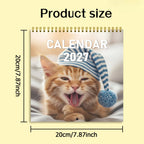 2027 Funny Cat Meme Wall Calendar – Monthly Hanging Planner Wall Calendar Richie's