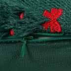 Christmas Tree Embroidered Cushion Cover – Festive Pillow Case Decorative Pillow Cover Richie's