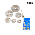 7Pcs HSS Circular Saw Blades 1/8" Shank – Rotary Tool Discs Rotary Tool Blades Richie's Silver