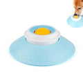 Dog Cat Lick Ball Slow Feeder Toy & Treat Dispenser Bowl Pet Slow Feeder Toy Richie's yellow