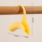 Plastic Handbag Hanger Hook – Closet Rod Storage Organizer Closet Hanger Hook Richie's Yellow