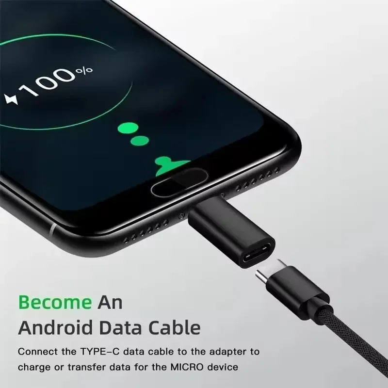 Micro USB to USB-C Adapter for Android – Samsung & Xiaomi USB-C Adapter Richie's