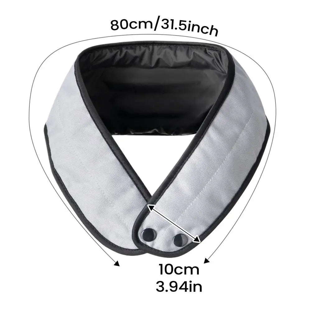 Reusable Neck Cooling Wrap | Ice Silk, Adjustable, Unisex Neck Cooling Wrap Richie's Gray
