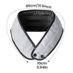 Reusable Neck Cooling Wrap | Ice Silk, Adjustable, Unisex Neck Cooling Wrap Richie's Gray