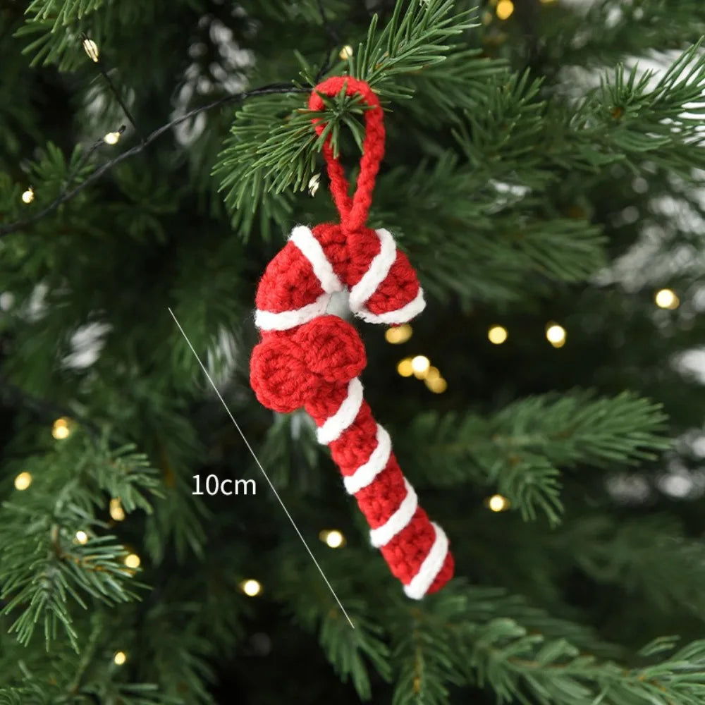 Handmade Woolen Christmas Ornaments – Santa, Elk & Tree Pendants Christmas Ornament Richie's D