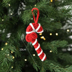 Handmade Woolen Christmas Ornaments – Santa, Elk & Tree Pendants Christmas Ornament Richie's D