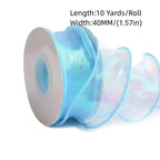10 Yards Fishtail Yarn Bead Ribbon 40MM – DIY Gift Wrap Craft Craft Ribbon Richie's