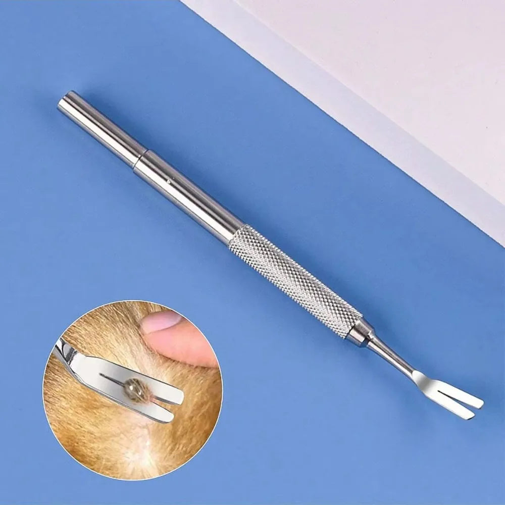 Stainless Steel Tick Removal Fork Tool for Pets – 11.5cm Tick Removal Tool Richie's