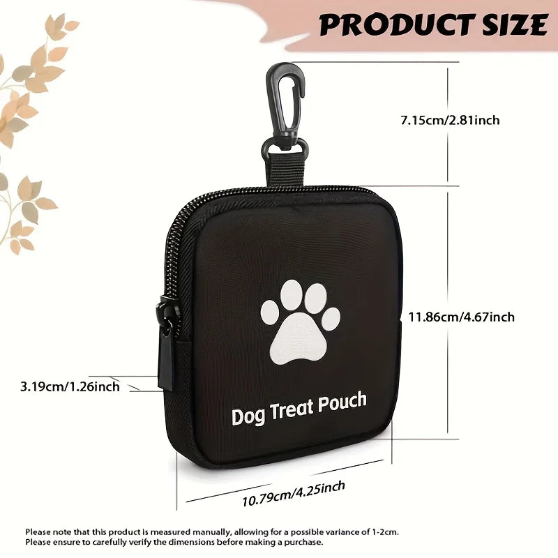 Zippered Dog Training Treat Bag – Portable Spill-Proof Pouch Dog Treat Pouch Richie's