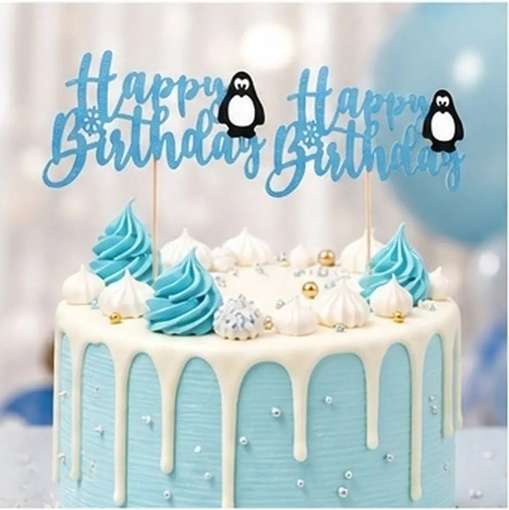 2Pcs Penguin Cake Toppers Birthday Party Dessert Decorations Cake Topper Richie's other