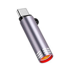 USB Type-C Flameless Windproof Lighter Keychain Gift USB Flameless Lighter Richie's D