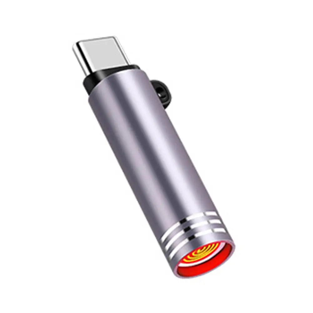 USB Type-C Flameless Windproof Lighter Keychain Gift USB Flameless Lighter Richie's D