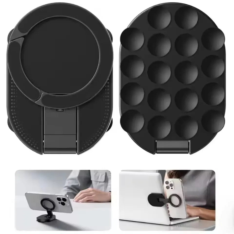 Magnetic Suction Cup Phone Stand 360° Foldable Universal Mount Phone Mount Stand Richie's