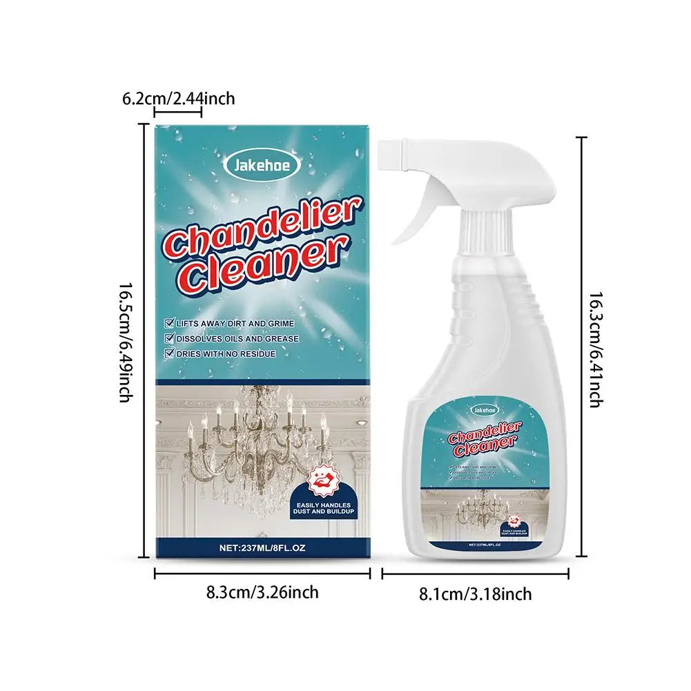 Chandelier Cleaner Spray – No-Rinse Crystal Lamp Solution Chandelier Cleaning Spray Richie's
