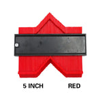 Contour Profile Gauge Duplicator – 5" & 10" Woodworking Tool Contour Profile Gauge Richie's 5 Inch Red