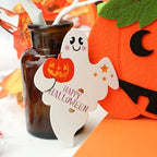 Halloween Ghost & Pumpkin Lollipop Holder Cards – Party Favors Lollipop Holder Cards Richie's