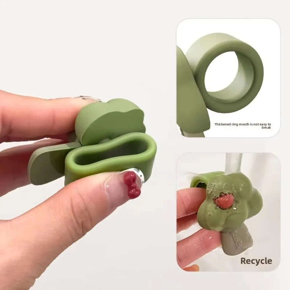 Silicone Flower Door Handle Wall Protector – Silent Stopper Door Stopper Pad Richie's