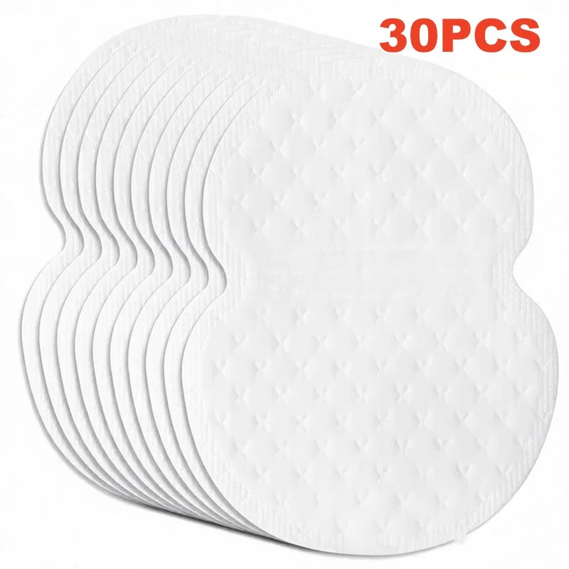 Disposable Underarm Sweat Pads – Breathable Ultra-Thin 10–100 Pcs Underarm Sweat Pads Richie's 30pcs One Size