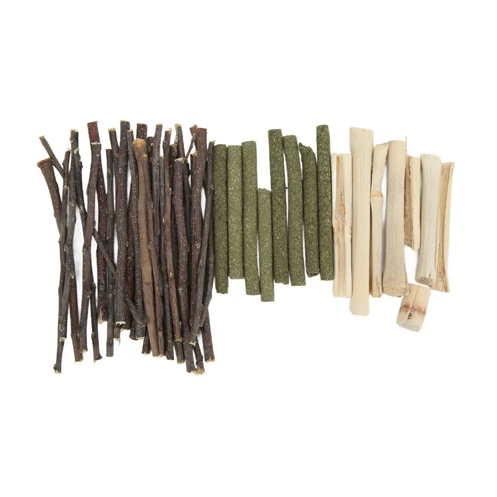 200g Mixed Wood Chew Stick Set for Hamsters & Small Pets Small Pet Chew Sticks Richie's
