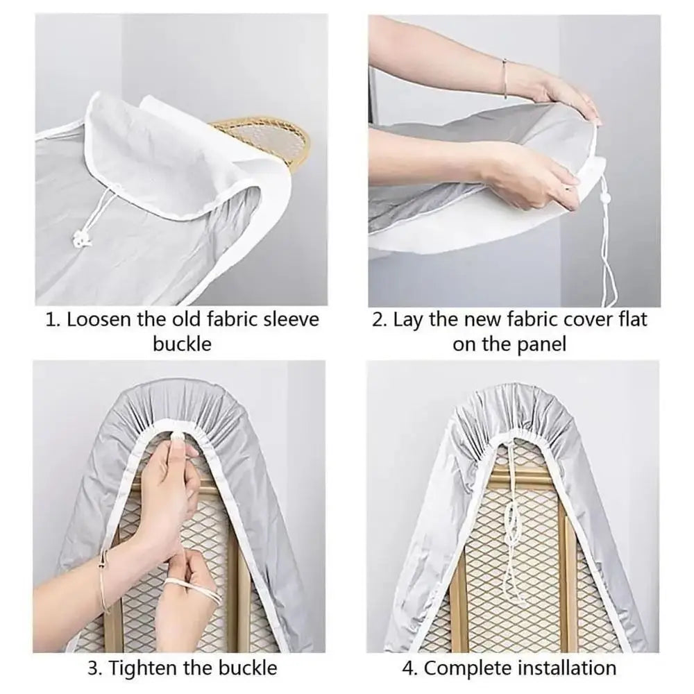 Stain Resistant Ironing Board Cover – Thick Cotton Elastic Edge Ironing Board Cover Richie's