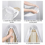 Stain Resistant Ironing Board Cover – Thick Cotton Elastic Edge Ironing Board Cover Richie's