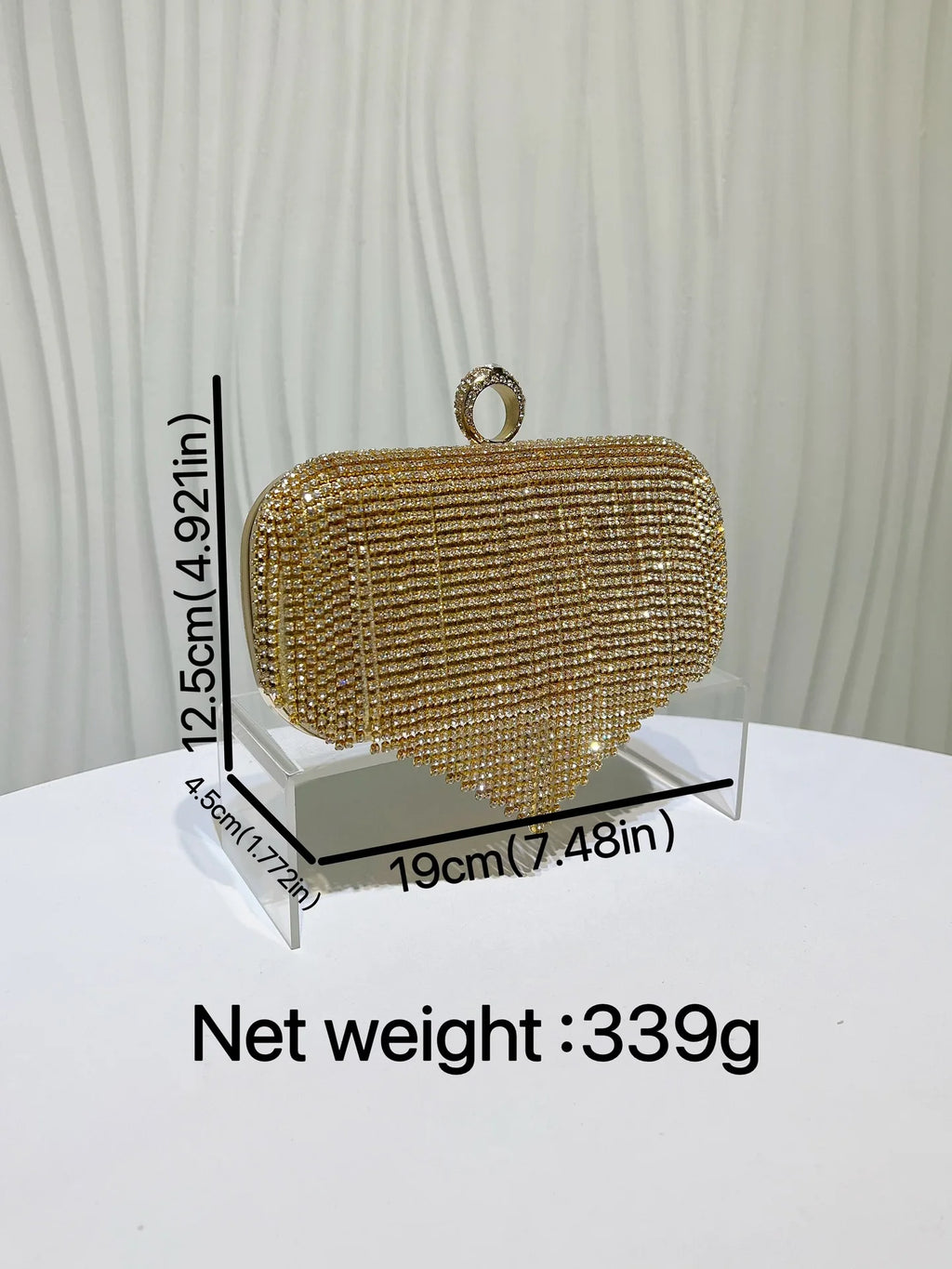 Diamond Tassel Evening Clutch Bag – Women's Party Chain Handbag Evening Clutch Bag Richie's